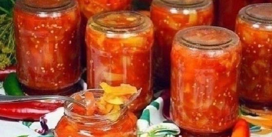 лечо, домашнее лечо, лечо на зиму