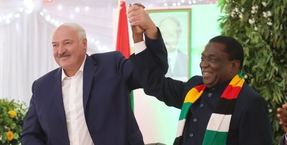 Подарки Лукашенко для президента Зимбабве