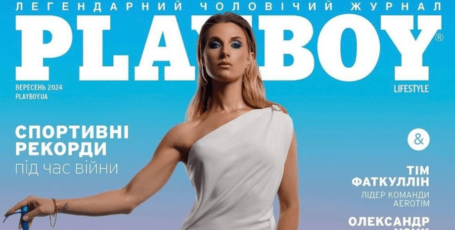Ольга Харлан, Playboy, обкладинка Playboy, ольга харлан зйомка для плейбой, чемпіонка, фехтувальниця