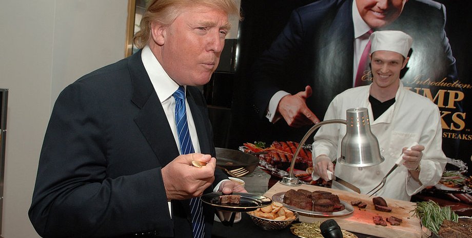 Дональд Трамп, еда, повар
