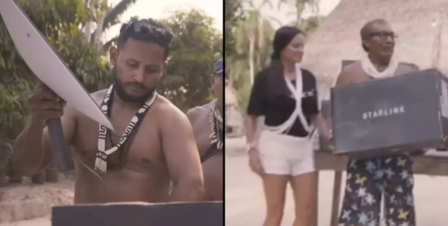 Племя в лесах Амазонки подключили к интернету, реакция аборигенов, Бразилия, курьезы