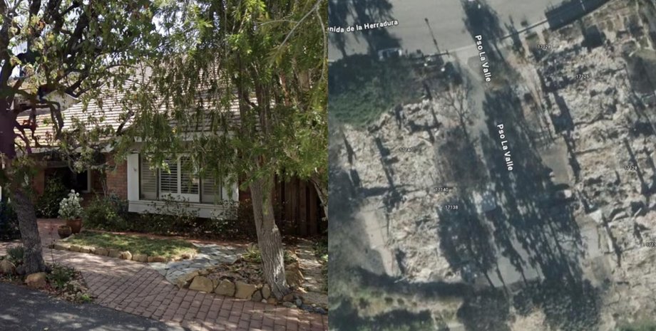 Будинок, продаж ділянки, згорів будинок, сильна пожежа, пожежа в Каліфорнії, Лос-Анджелес у вогні, вогонь знищив будівлю, дорога ділянка, дорога нерухомість