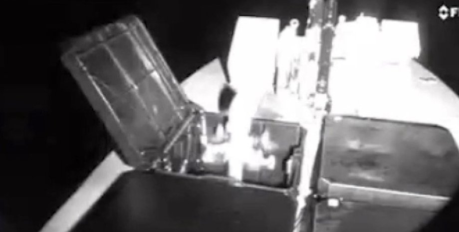 фото перехоплювача Sting, який  стартує з морської платформи для збиття Шахедів РФ