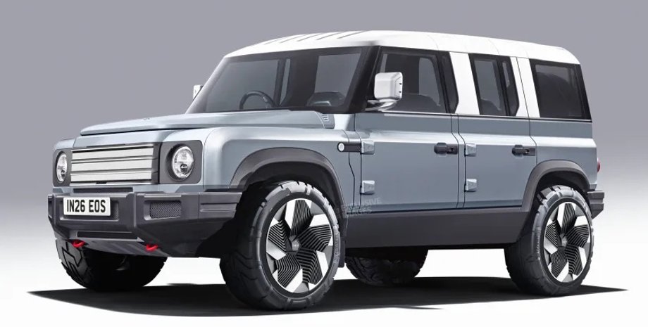 Внедорожник Ineos, новый Ineos, Ineos Grenadier, электрический внедорожник, электромобиль Ineos