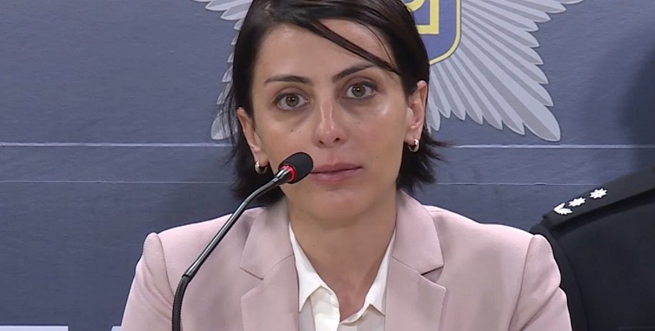 Хатия Деканоидзе / Фото: Пресс-служба Нацполиции