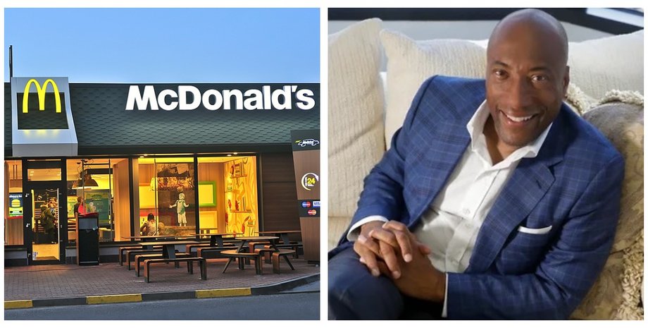 Макдональдс, Байрон Аллен, дискриминация, иск в суд, коллаж