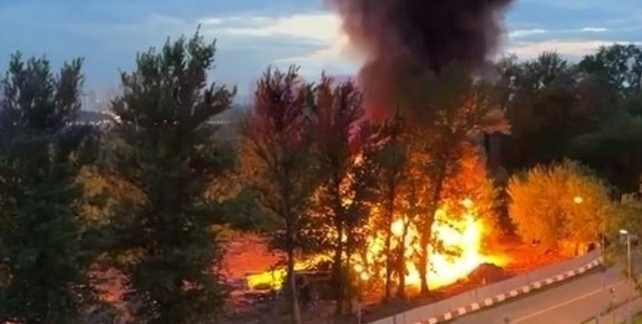 пожар москва