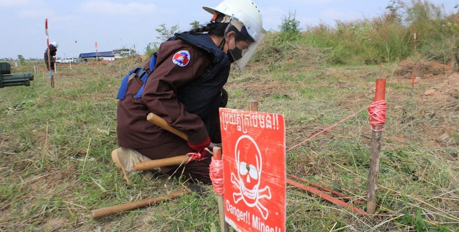 разминирование в украине