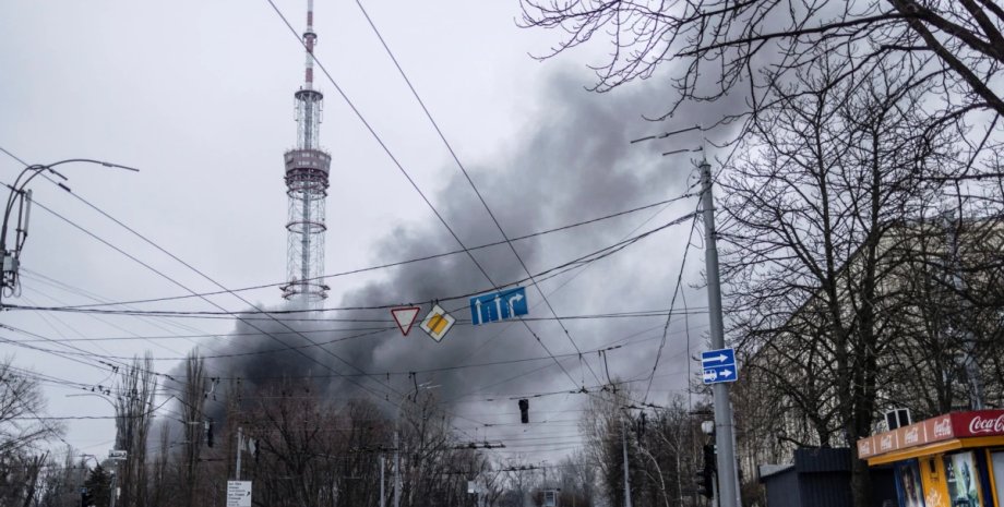 Бабий Яр обстрел комплекс атака ракетный удар оккупанты вторжение Киев