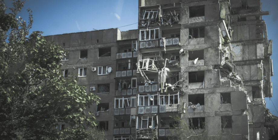 Руйнування в Торецьку Торецьк, ЗСУ, руйнування, ситуація в Торецьку