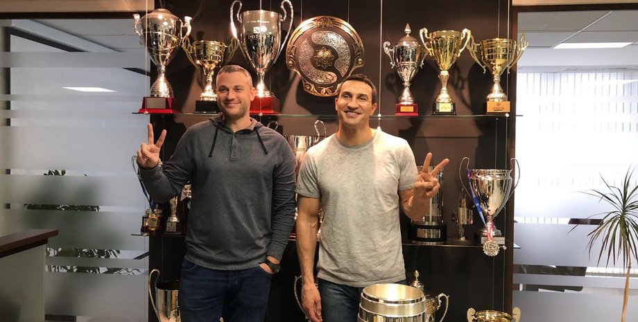 Александр Кохановский (слева) и Владимир Кличко. Фото: Facebook / Александр Кохановский