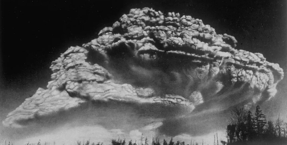 вулкан безімянный извержение