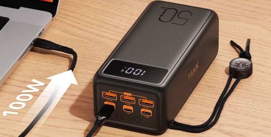 Veger Tank Lite PD130W повербанк для ноутбука Veger Tank Lite PD130W