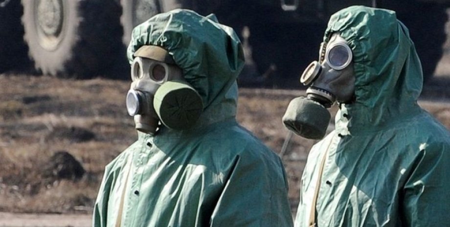 Захисний костюм, біологічна зброя, хімічна зброя, Росія, війна в Україні, біолабораторії