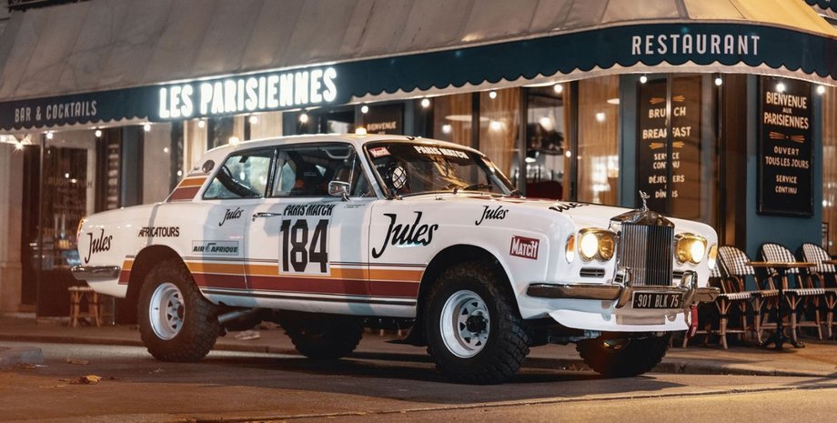 Rolls-Royce Corniche, Rolls-Royce Corniche 1981, Раллийный Rolls-Royce, гоночный Rolls-Royce, Rolls-Royce