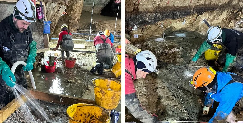 Раскопки в пещерах Археологи исследуют пещеры Пертоза-Аулетта