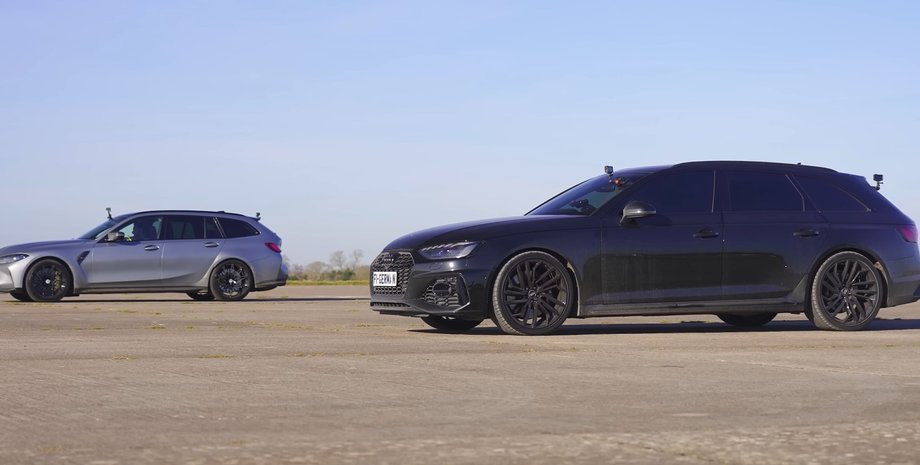 Audi, Audi RS4 Avant, BMW, BMW M3 Touring, Авто, Автомобили, Универсалы, Гонки, Драг-рейсинг, Блогеры, Видео