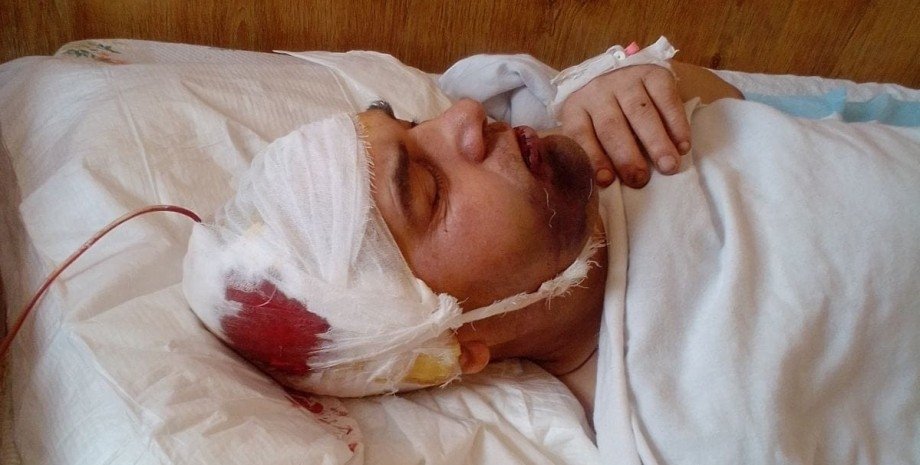 Избитый украинский военный раненый, избитый военный, всы, грищук