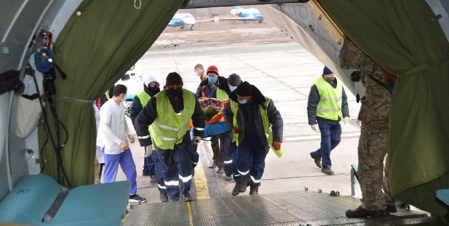 раненые в зоне оос