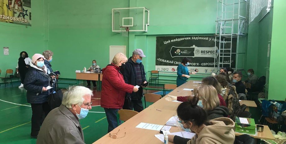 выборы в харькове, избирательный участок