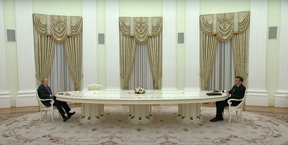 Володимир Путін, Еммануель Макрон