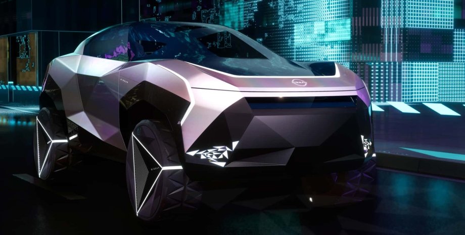 Nissan Hyper Punk, новый Nissan Hyper Punk, электромобиль Nissan, кроссовер Nissan