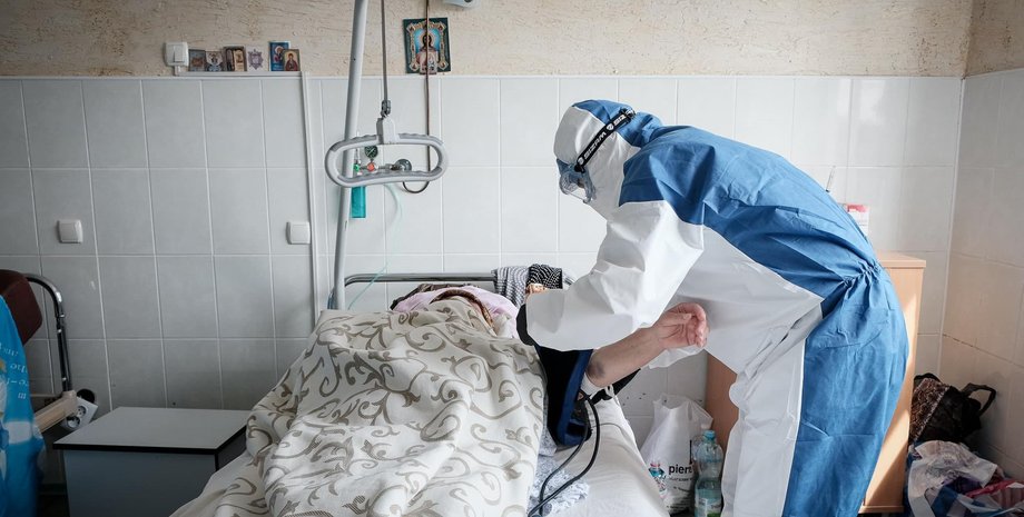 Госпитализация коронавирус рост заболеваемость COVID-19 тяжелая форма ковид Киев