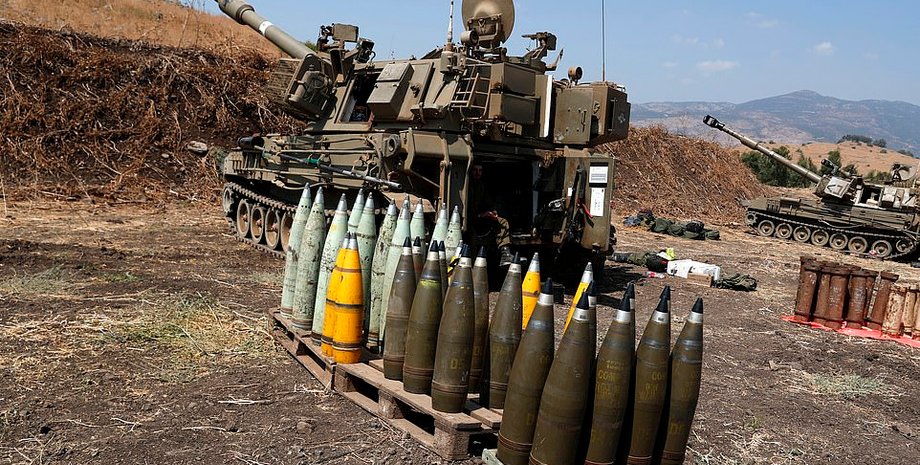 артиллерия израиля
