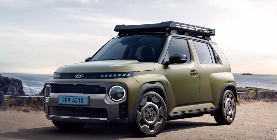 Hyundai Casper Electric Cross, Hyundai Casper, новый Hyundai Casper, кроссовер Hyundai, электромобиль Hyundai, электромобиль Hyundai