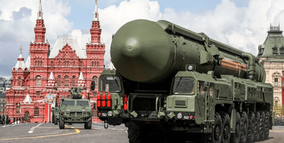 ядерная ракета, Красная площадь, Москва
