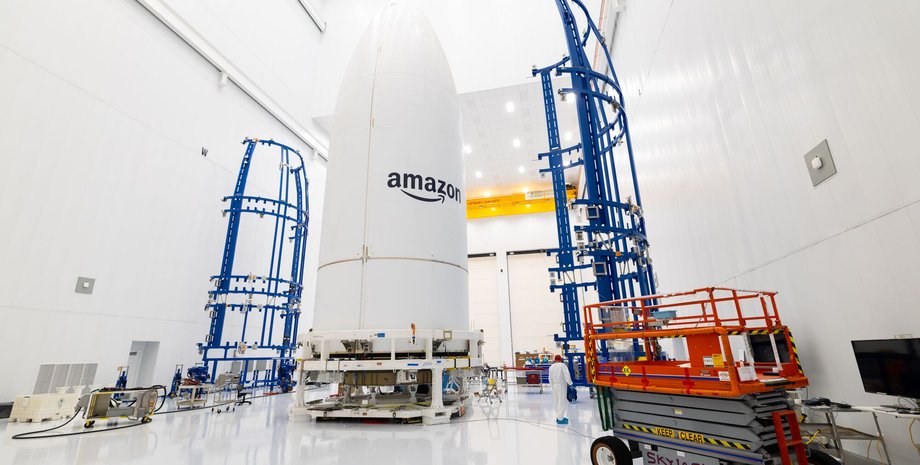 Ракета, спутниковый интернет, Amazon, фото