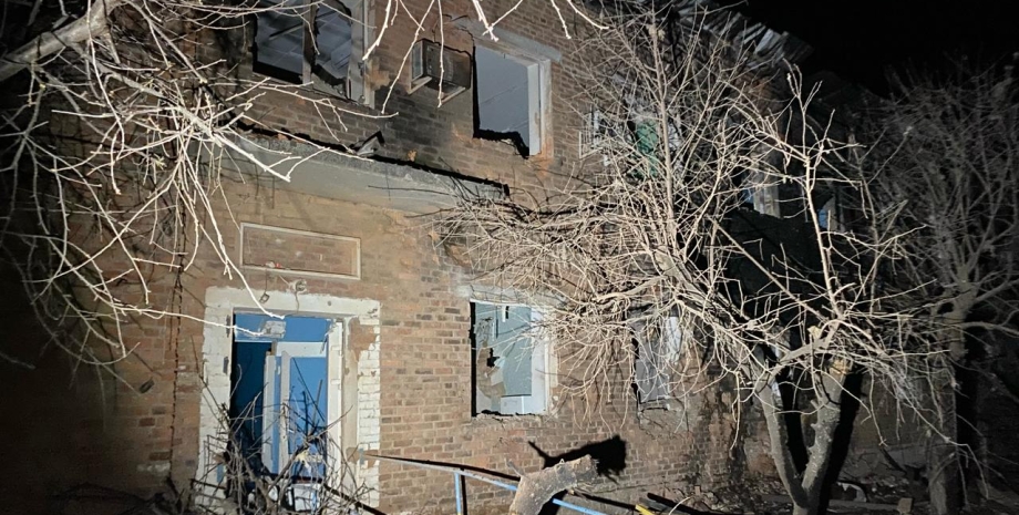 Наслідки удару по селу Великий Бурлук Рятувальники, ДСНС, Україна, Харків, фото