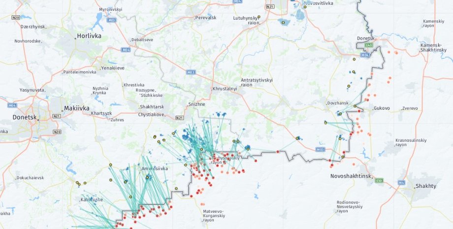 Фоо: bellingcatukraine.carto.com