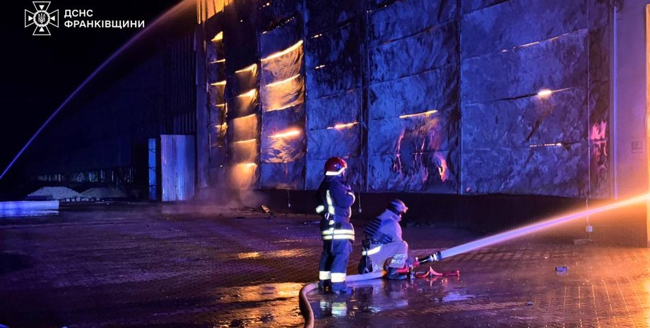 ивано-франковская область пожар обстрел обстрел