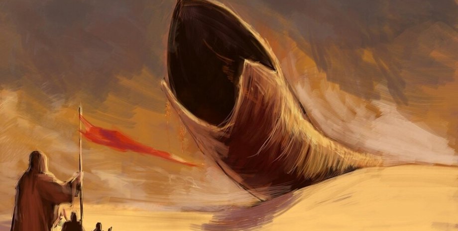 Иллюстрация к серии игр Dune