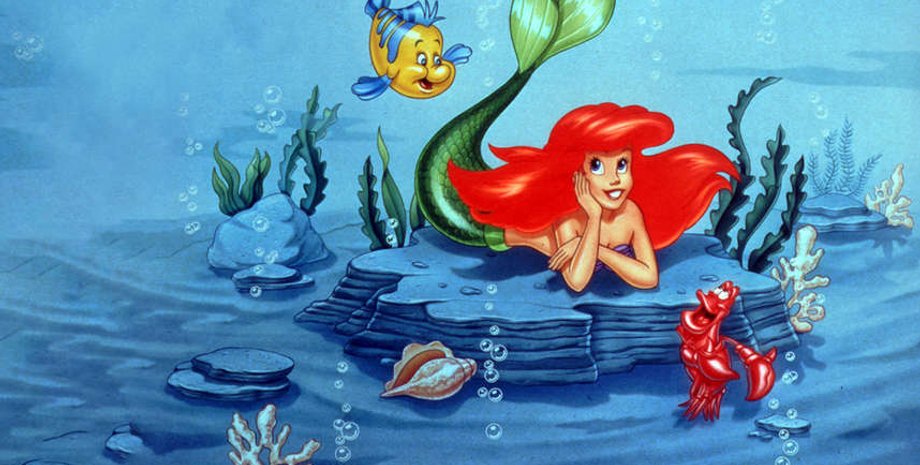 русалочка, русалочка в океане
