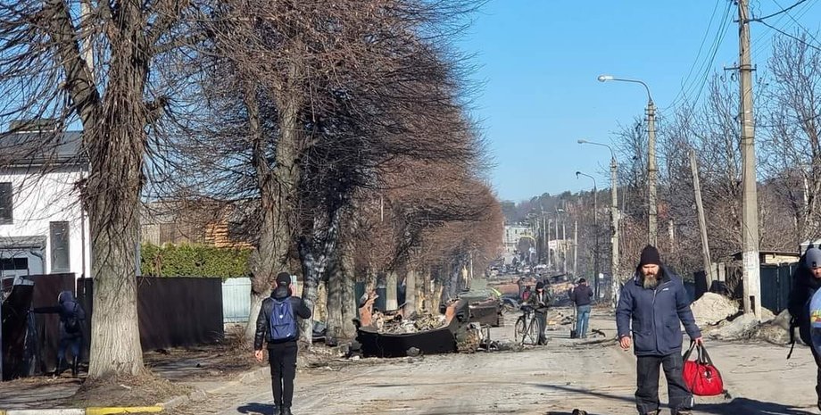 Буча, война в Украине, российское вторжение, резня в Буче