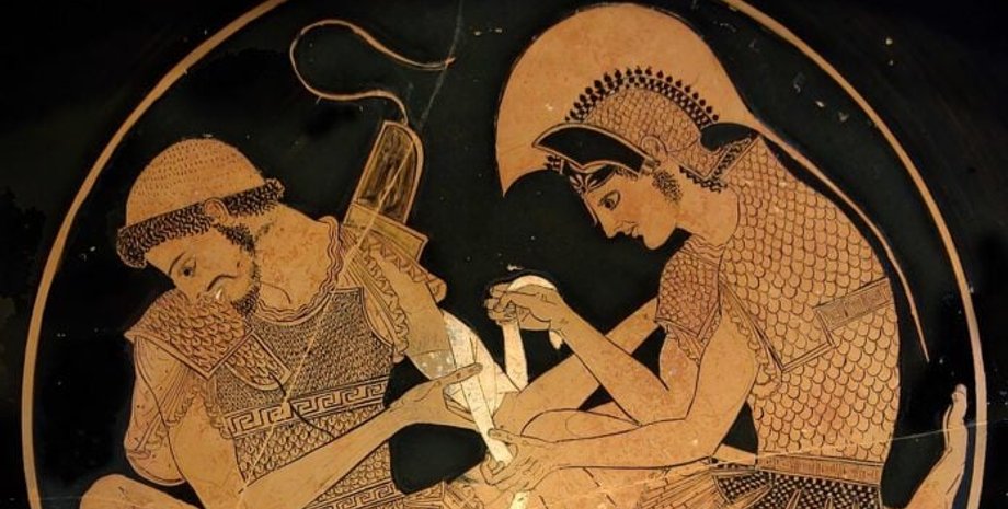 Ахіллес, Патрокл, герой, поховання, дружба, романтика, Троя, Гектор, Іліада, культура, жалоба