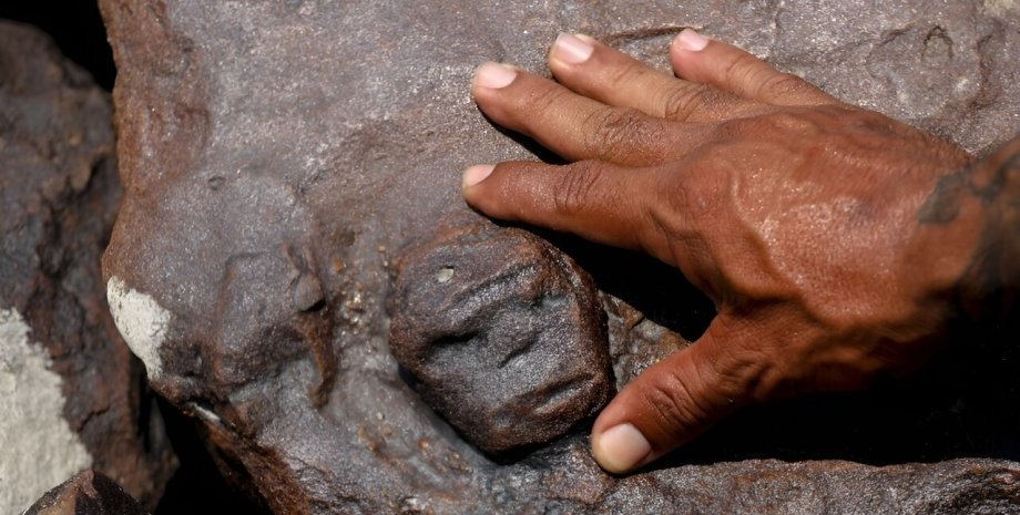 древняя гравюра Амазонии гравюра, древности, Амазония, засуха