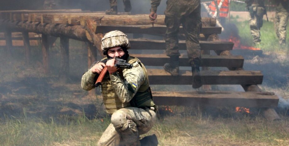 Изображение украинских военных