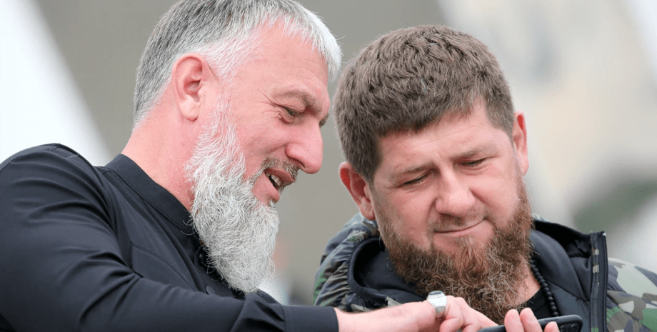 Адам Делімханов і Рамзан Кадиров Адам Делімханов, Рамзан Кадиров, Чечня, Росія, РФ