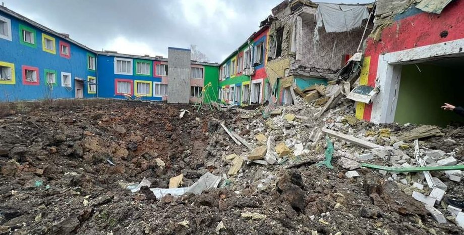 Ракетный удар по Славянску