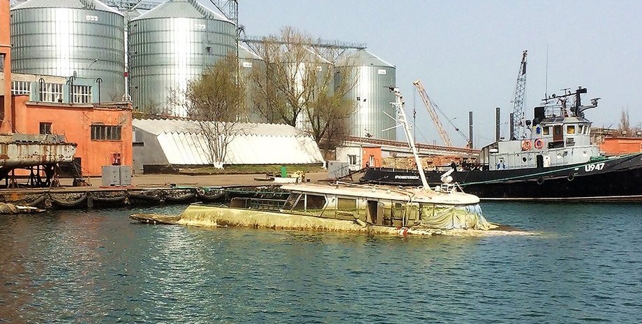 катер, буревестник, одесса, подъем, фото