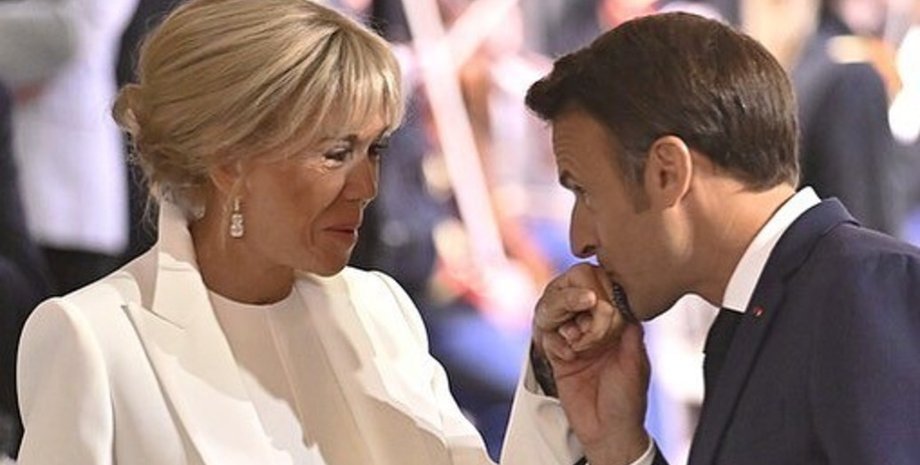 эмманюэль макрон, брижит макрон, дональд трамп, сплетни