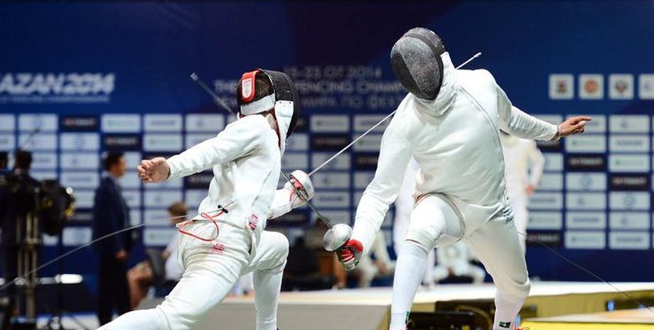Украинский и российский шпажисты в четвертьфинале / Фото: XSport