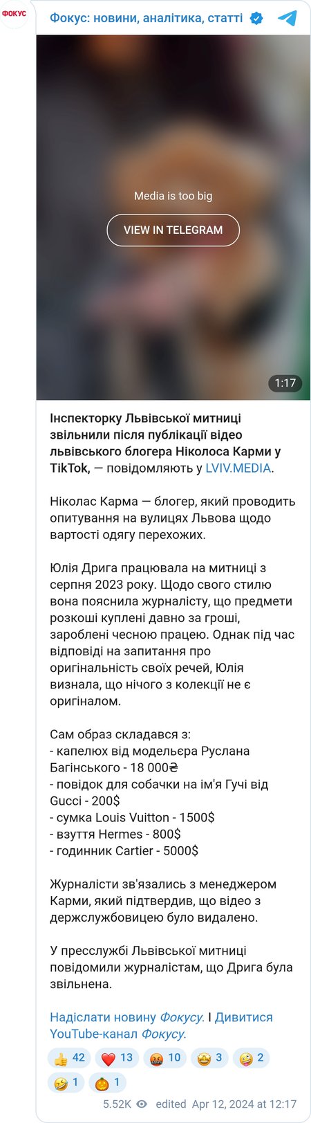 Юлия Дрыга рассказала о своем образе
