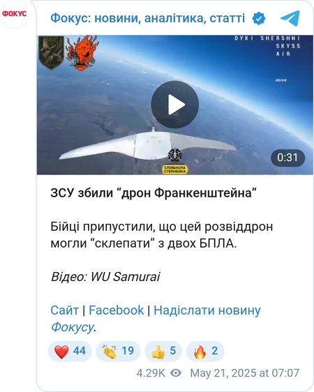 Поразка російського БПЛА