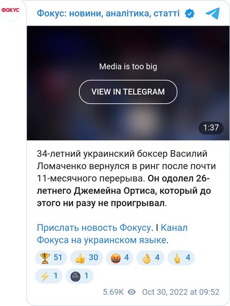 Василий Ломаченко одержал победу в поединке против Джемейна Ортиса