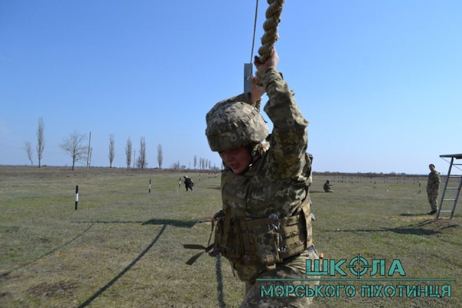 морпех, учения, украина, всу, небо