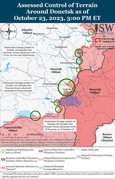 ISW — о Донецкой области